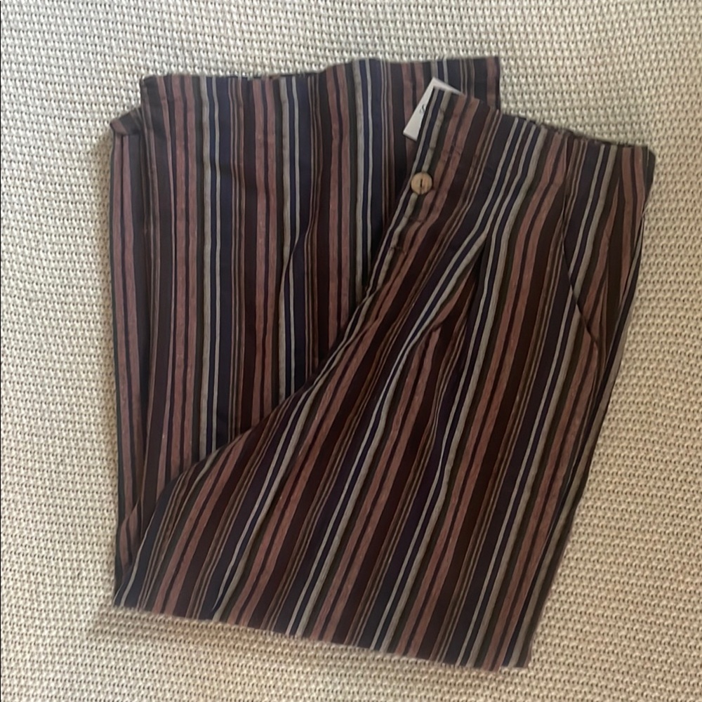 High Waisted Crop Pants